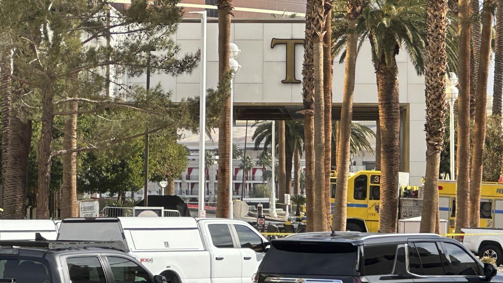 Cybertruck that exploded outside Trump's Las Vegas hotel filled with fireworks, gas cannisters